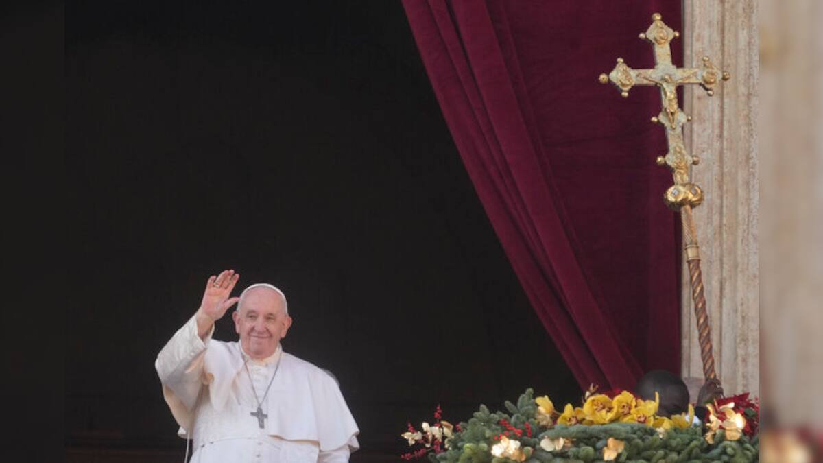 Pope Francis calls for an end to 'senseless' Ukraine war in Christmas ...