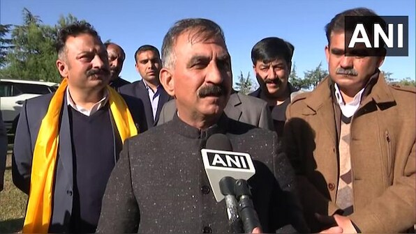 Sukhwinder Singh Sukhu: Bus driver's son who rose through the ranks to become Himachal CM