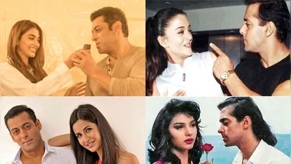 As rumours of Salman Khan and Pooja Hegde's alleged relationship surface, here are the actor's past relationships