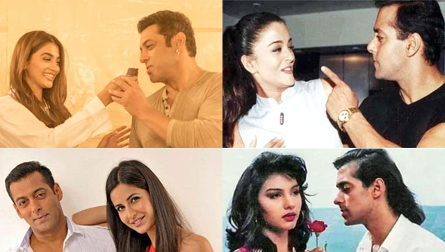 As rumours of Salman Khan and Pooja Hegde's alleged relationship surface, here are the actor's past relationships As rumours of Salman Khan and Pooja Hegde's alleged relationship surface, here are the actor's past relationships