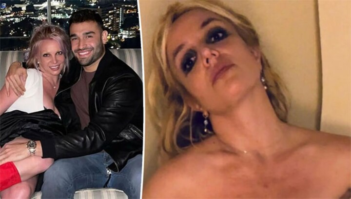 Sam Asghari on wife Britney Spears sharing topless pictures 'I personally prefer she never posted these'