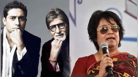 Writer-activist Taslima Nasreen says, 'Don't think Abhishek Bachchan is as talented as Amit Ji,' actor responds