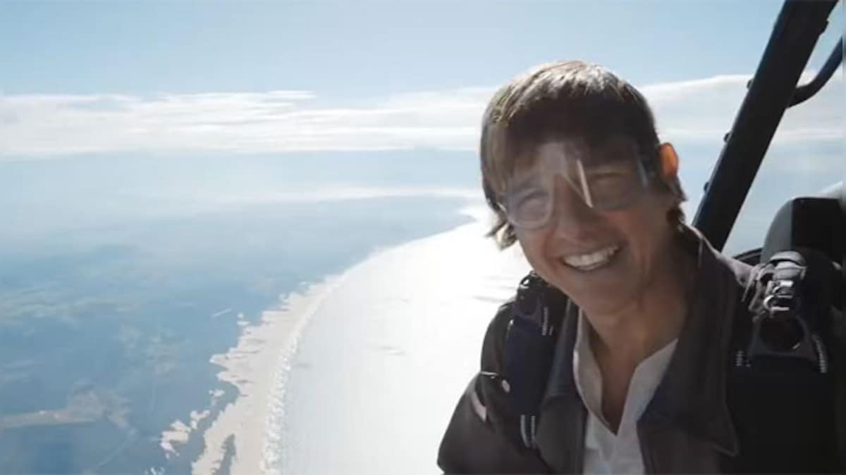 Watch: Hollywood star Tom Cruise jumps out of a plane in a thrilling video to announce new 'Mission Impossible' film