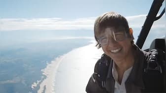 Watch: Hollywood star Tom Cruise jumps out of a plane in a thrilling video to announce new 'Mission Impossible' film
