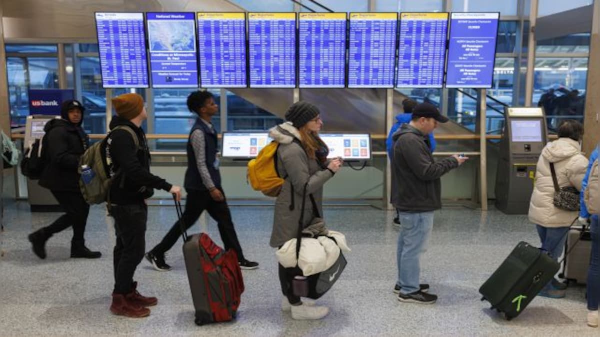 US airlines cancel over 1,400 flights as ice storm hits multiple states from Texas to West Virginia