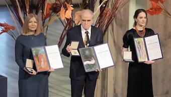 Nobel Peace Prize winners denounce Vladimir Putin's invasion of Ukraine