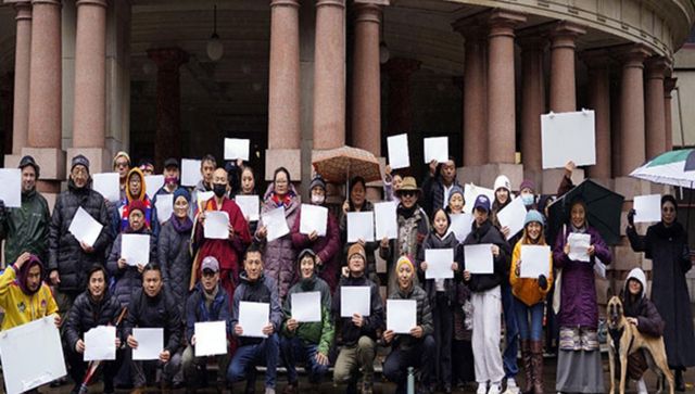 Protests held across US over China's human rights abuses Protests held across US over China's human rights abuses