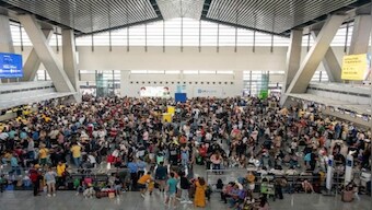 Nightmare at Manila Airport: How power outage left more than 65,000 flyers stranded