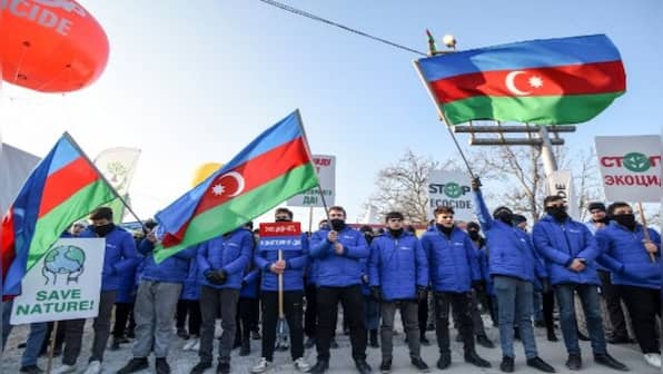 Armenia accuses Azerbaijan of 'ethnic cleansing' in Nagorno-Karabakh