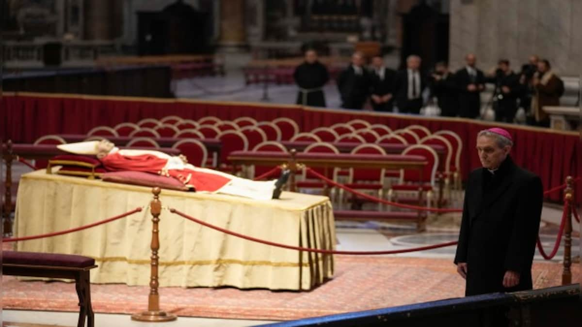 Thousands pay respect to ex-pope Benedict XVI at lying-in-state