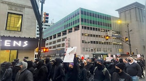 Violent protest in downtown Atlanta over killing of activist