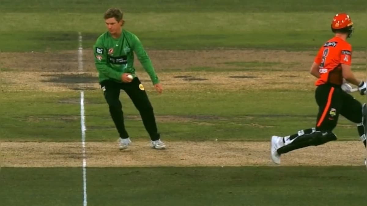 BBL: Adam Zampa runs out batter at non-striker’s end, third umpire says Not Out