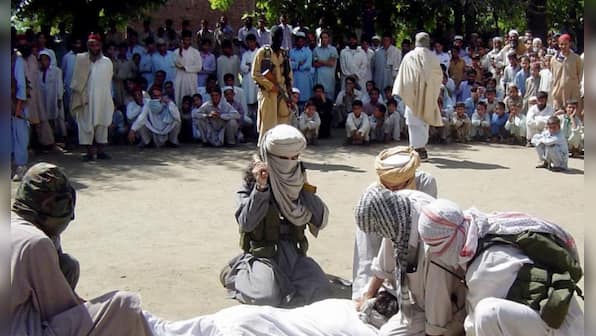 WATCH: 9 men given public lashings in Afghanistan in latest show of Taliban brutality