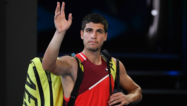 Australian Open 2023: World No 1 Carlos Alcaraz withdraws with hamstring injury Australian Open 2023: World No 1 Carlos Alcaraz withdraws with hamstring injury