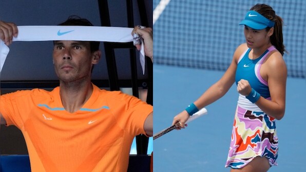 Australian Open 2023 sidelines: Nadal loses racket, shiny outfits