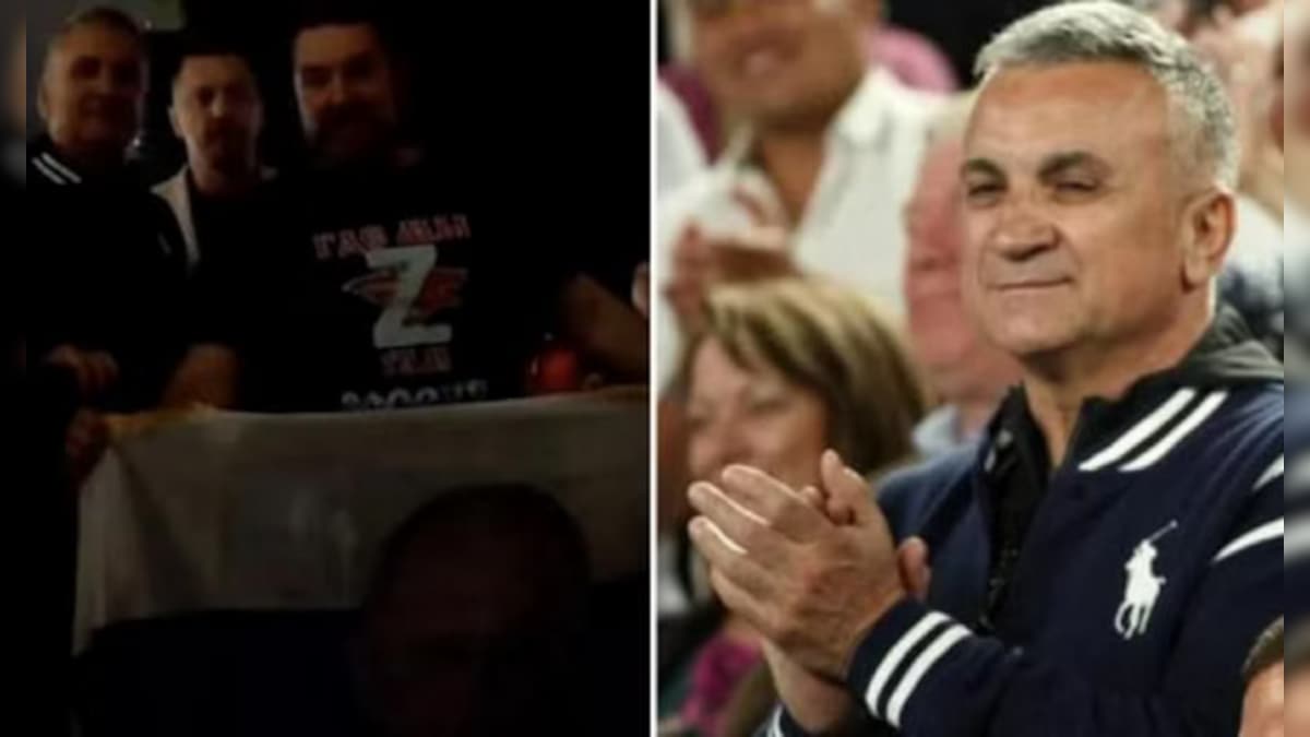 Australian Open: Novak Djokovic's father poses with pro-Russia fans, creates controversy