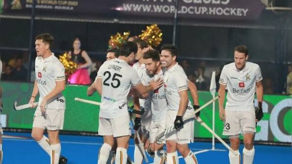 Hockey World Cup 2023: Defending champions Belgium play out 2-2 draw against Germany