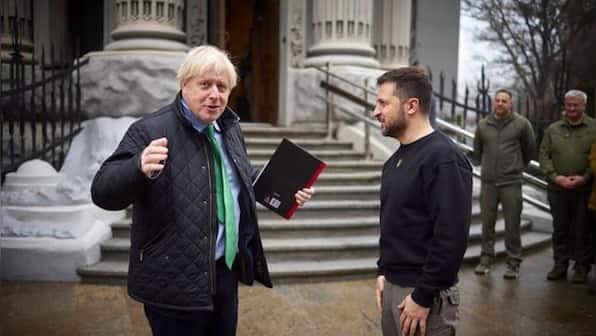 Boris Johnson makes surprise visit to Ukraine to meet President Zelenskyy, pledges support