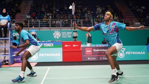 Malaysia Open: Chirag-Satwik advance to semis, HS Prannoy loses in quarterfinals