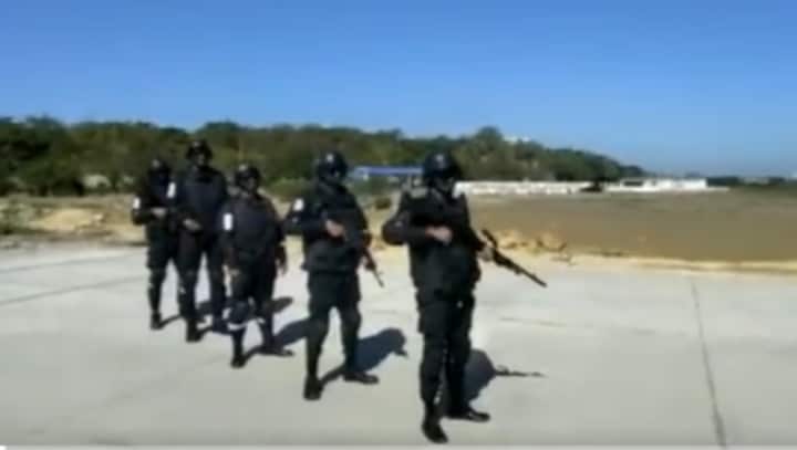 WATCH: Coast Guard uses India made Amogh rifle during Gujarat raid