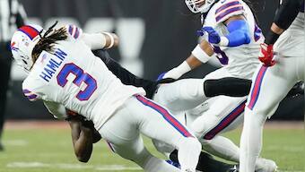 NFL player Damar Hamlin in 'critical condition' after suffering cardiac arrest on field, match postponed