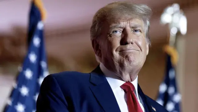 Donald Trump hits 2024 stump dogged by political, legal woes Donald Trump hits 2024 stump dogged by political, legal woes