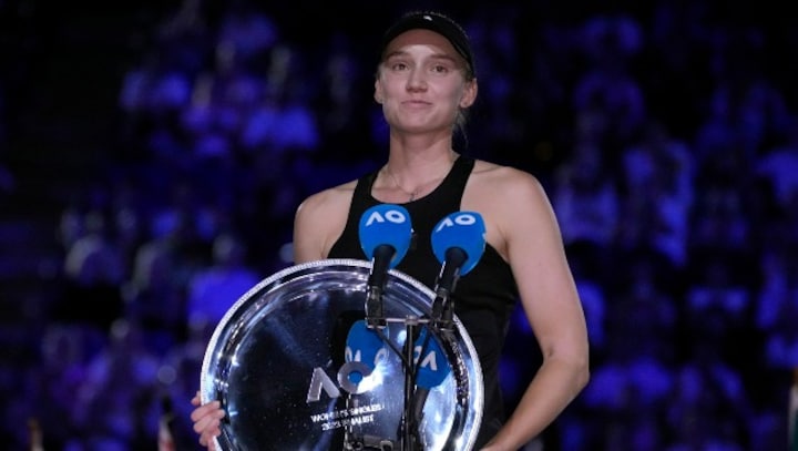 Australian Open 2023: Elena Rybakina says she struggled under Aryna Sabalenka 'pressure' in final defeat