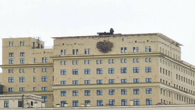 Pantsir defensive missile systems appear on Moscow rooftops Pantsir defensive missile systems appear on Moscow rooftops