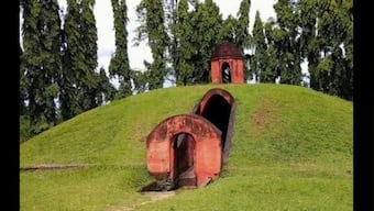 What are the Pyramids of Assam that have been recommended by India to be considered for UNESCO World Heritage Status?