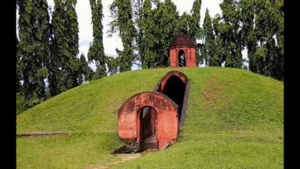 What are the Pyramids of Assam that have been recommended by India to be considered for UNESCO World Heritage Status?