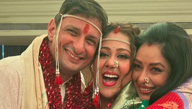 Anupamaa actor Rupali Ganguly shares photos from Rushad Rana-Ketaki Walawalker wedding; take a look Anupamaa actor Rupali Ganguly shares photos from Rushad Rana-Ketaki Walawalker wedding; take a look