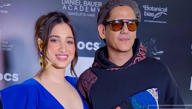 Amidst dating rumors, Tamannaah Bhatia and Vijay Varma attend award event and pose together Amidst dating rumors, Tamannaah Bhatia and Vijay Varma attend award event and pose together