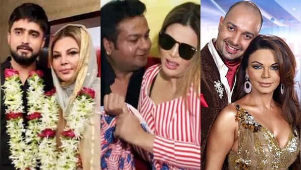 From Deepak Kalal to Adil Durrani, here's a look at Rakhi Sawant's controversial love life and dramas