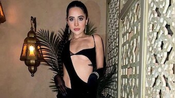 Uorfi Javed poses nude again, this time with ‘Rapunzel’s’ braid wrapped around her