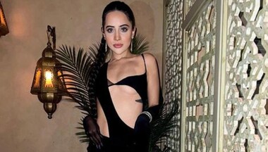 Uorfi Javed poses nude again, this time with ‘Rapunzel’s’ braid wrapped around her