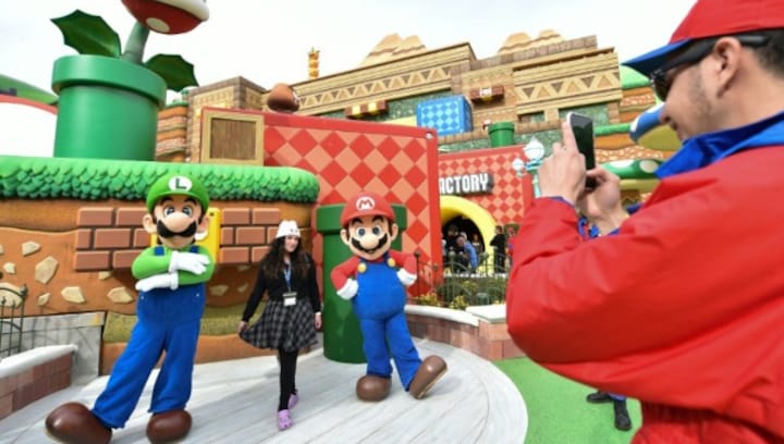 Let's-a-go (to Hollywood)! First US 'Super Mario' theme park to open soon