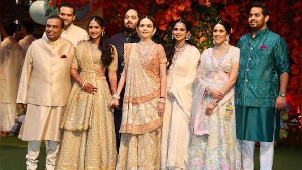 Anant Ambani-Radhika Merchant engagement: A surprise ringbearer makes an entry, Ambanis perform a special dance