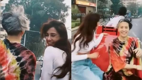 Jackson Wang explores the streets of Mumbai with Disha Patani