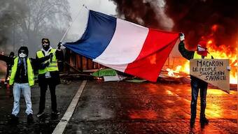Protests against Macron's pension reforms sweep France, over million workers take to streets