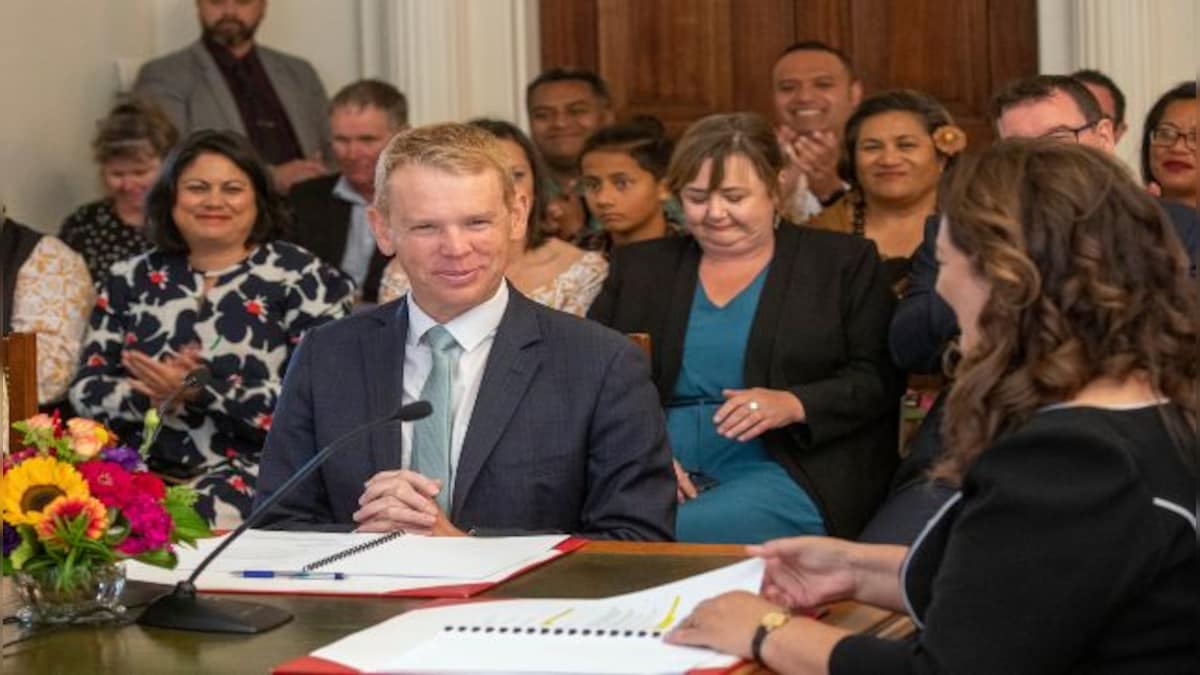 Chris Hipkins sworn in as New Zealand PM, pledges focus on economy