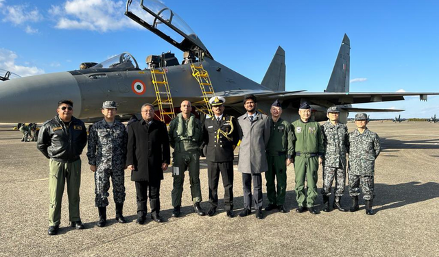Veer Guardian 2023: IAF aircraft touch down in Japan for military exercise, receive grand welcome Veer Guardian 2023: IAF aircraft touch down in Japan for military exercise, receive grand welcome