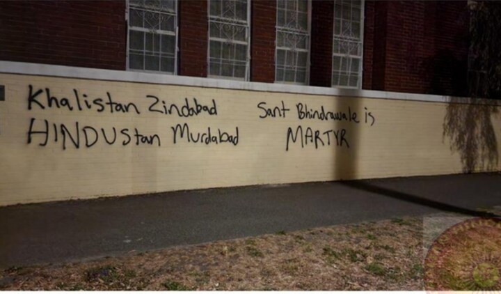 Australia: Shock, outrage as Hindu Temple attacked in Melbourne; 3rd this month
