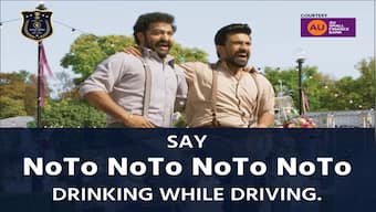 'NoTo drink and drive': Jaipur Police's strict warning on road safety includes Naatu Naatu twist