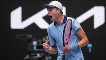 Australian Open: American Jenson Brooksby beats No. 2 Casper Ruud to enter third round