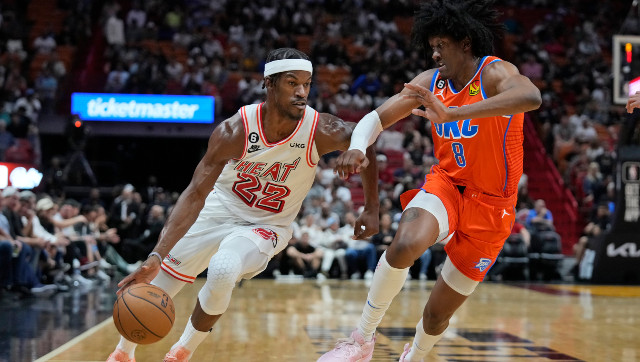 NBA: Heat edge past Thunder after record-breaking display; Sixers’ Embiid makes successful return from injury NBA: Heat edge past Thunder after record-breaking display; Sixers’ Embiid makes successful return from injury