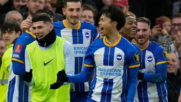 FA Cup: Mitoma's last-gasp strike helps Brighton beat Liverpool, Wrexham denied Hollywood ending