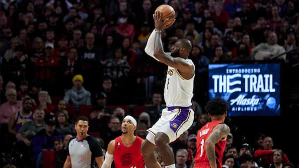 NBA: Lakers recover from 25-point halftime deficit to beat Trail Blazers; Thunder end Nuggets' winning streak