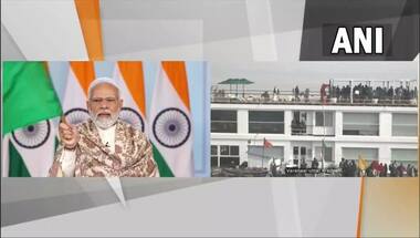 PM Modi flags off luxury cruise 'MV Ganga Vilas' from Varanasi