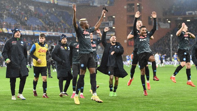 Serie A: Napoli beats Salernitana to move 12 points clear at top Serie A: Napoli beats Salernitana to move 12 points clear at top