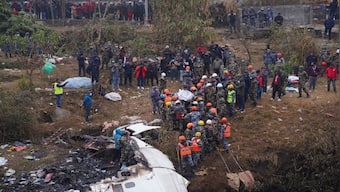 Watch: The last moments of the ill-fated Yeti aircraft in Nepal crash
